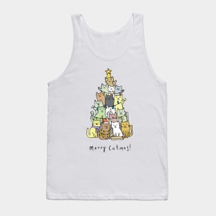 Merry Catmas Tank Top